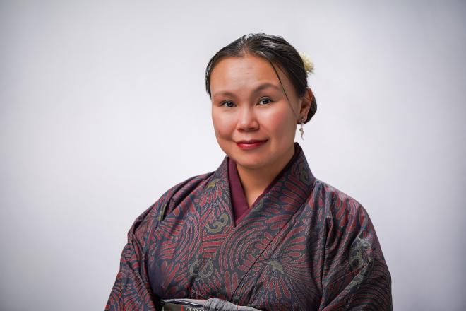 Cheuk in kimono