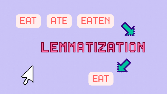 Ilustration of lemmatization